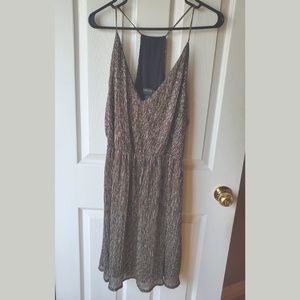 Forever 21 Strappy Tinsle Dress